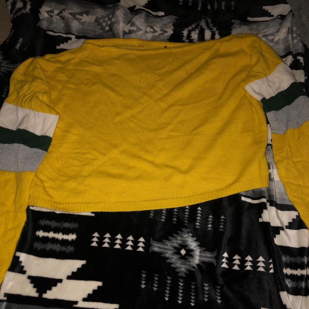 Off the shoulder sweater